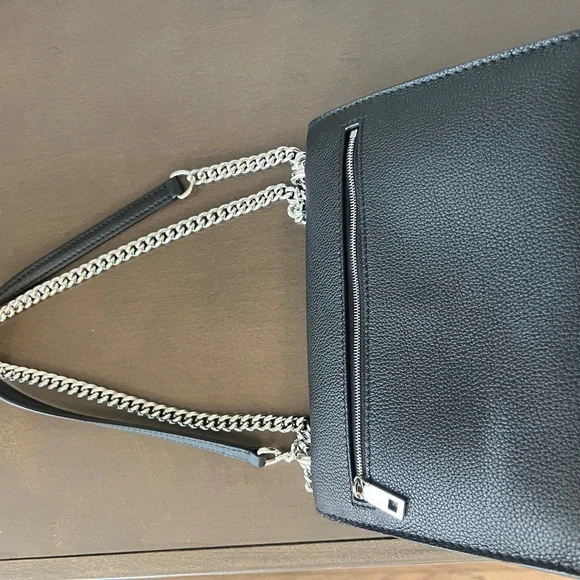 Louis Vuitton MyLockme Chain Bag - MINT CONDITION - Black Leather, Silver - Picture 2 of 8